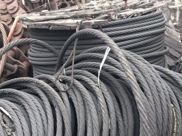 高价上门主要油丝绳钢丝绳回收北京废旧电机回收