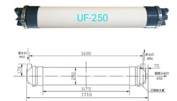 时代华创超滤膜UF-250超滤