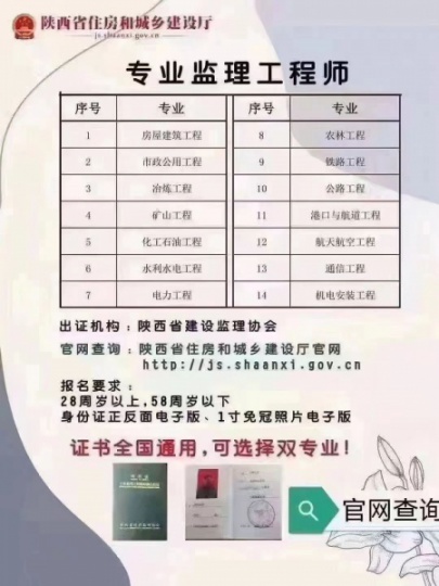 九江市监理工程师证 物业经理证 叉车证报名咨询入口